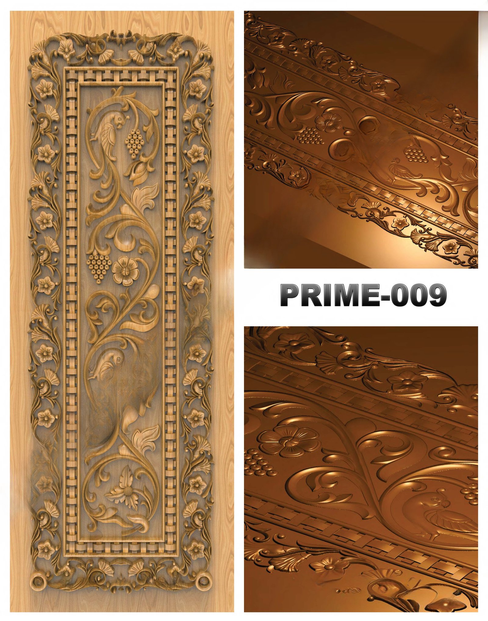 prime designs - PRIME-09 Divine Carved Relief CNC Design